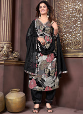 Fair Looking Salwar Suit in Grey